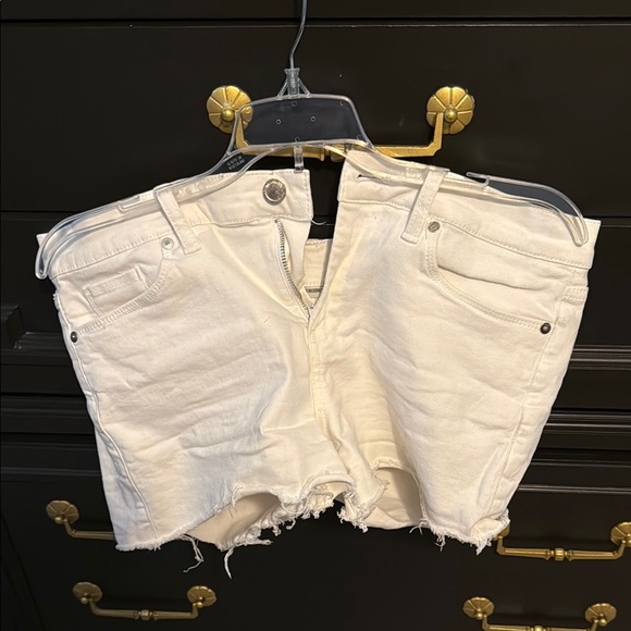 Blank NYC Off-White Jean Shorts - Picture 1 of 1
